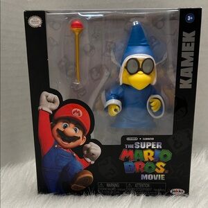 Kamek Figure - Blue Robe with Yellow Face (The Super Mario Bros. Movie)